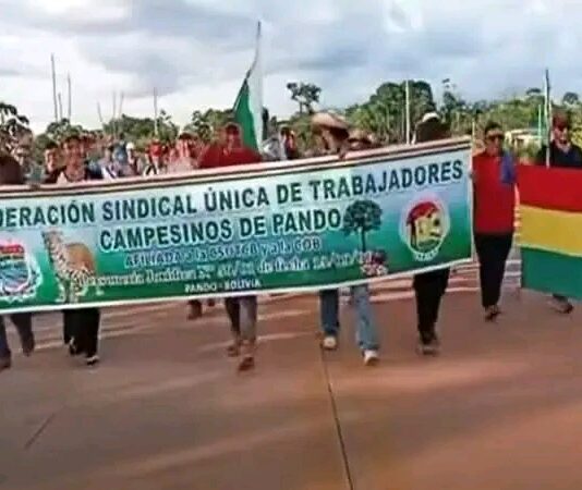 Marcha de Pando cumple 5 días: Campesinos e indígenas se dirigen a La Paz en rechazo a la Ley 157