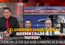 “Me quieren callar”: Teniente Manzaneda revela que alertó al Ministerio de Gobierno sobre las 32 maletas el mismo día del aterrizaje
