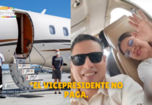 Vicepresidente Lara y su esposa, involucrados en presunta estafa por vuelo privado impago