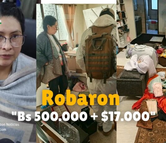 ¡ROBO MILLONARIO! Desvalijan la vivienda de la alcaldesa Eva Copa: La policía investiga el hecho