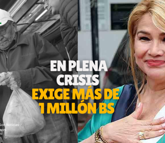 Ante la asfixiante crisis económica, Jeanine Áñez exige al Estado un pago retroactivo de más de Bs 1 millón por su renta vitalicia