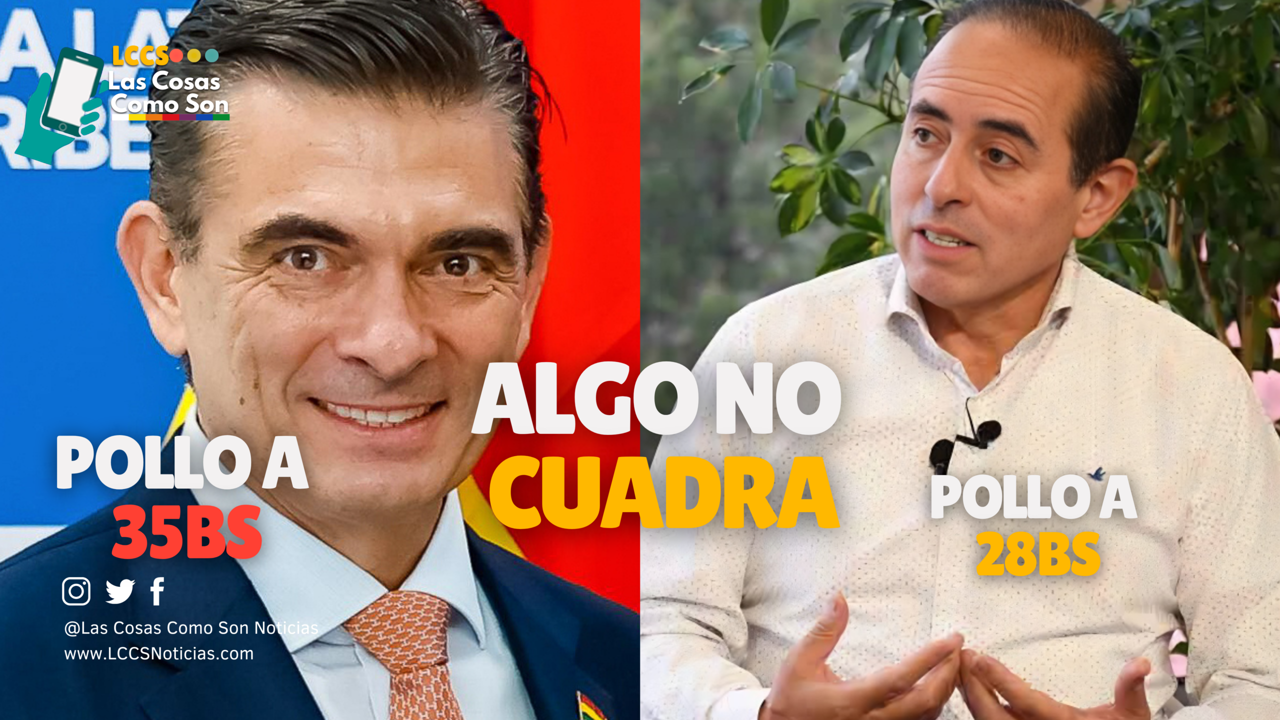 La Alcaldía demuestra que cuesta 28 Bs, pero el Gobierno Nacional te cobra 35 Bs